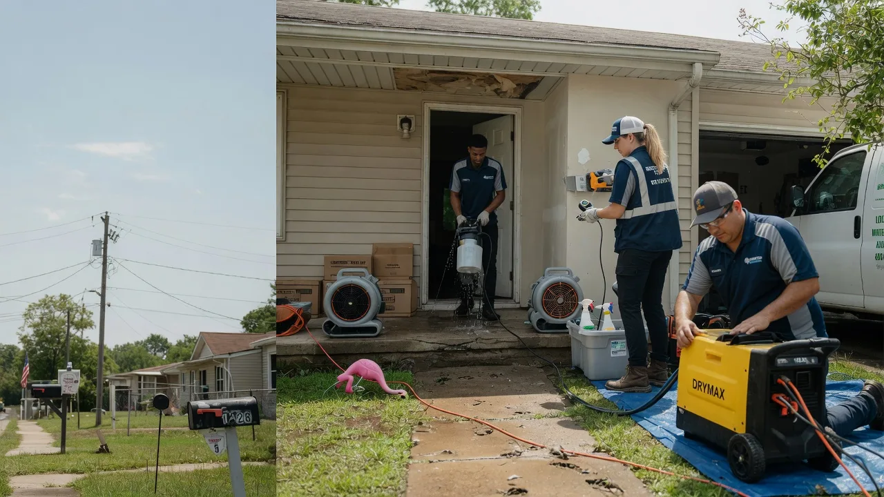 Storm Damage Water Removal in Lebanon, OH near me